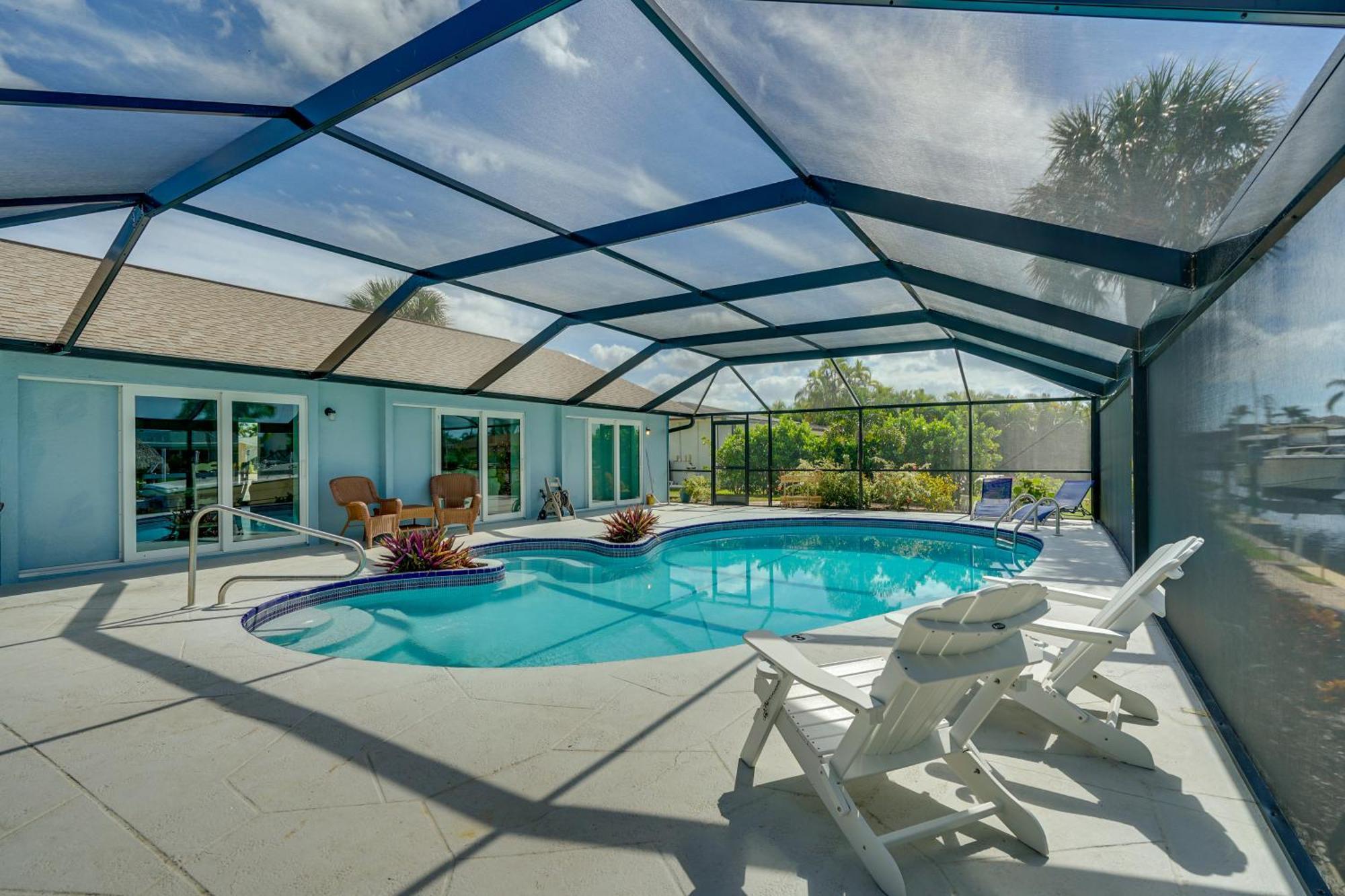 Beachy Cape Coral Home - Swim, Fish, Boat! エクステリア 写真